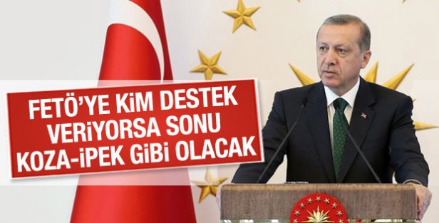 Cumhurbaşkanı Erdoğan'dan İpek Grubu açıklaması