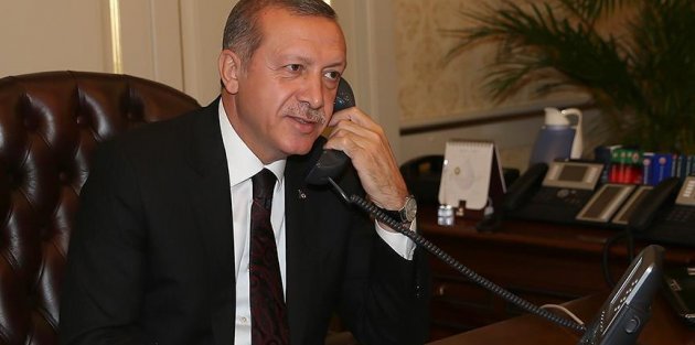 Cumhurbaşkanı Erdoğan'dan Irak Cumhurbaşkanı Salih'e tebrik