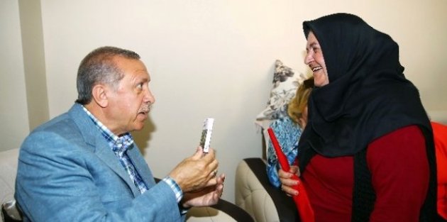Cumhurbaşkanı Erdoğan'dan Sürpriz Ev Ziyareti