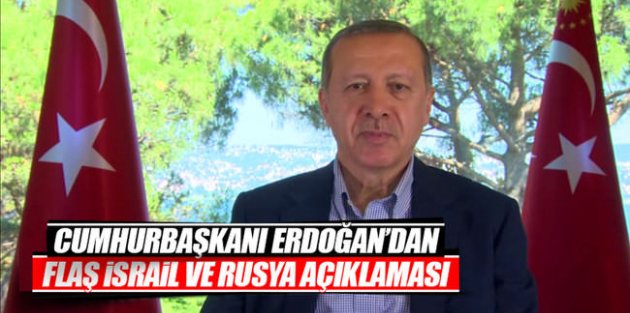 Cumhurbaşkanı Erdoğan'ın bayram mesajında İsrail ve Rusya vurgusu