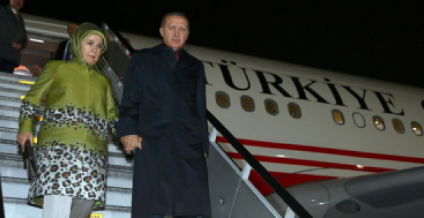 Cumhurbaşkanı Erdoğan'ın Uçağı, Sürpriz Bir Şekilde Amerika'ya İniş Yaptı
