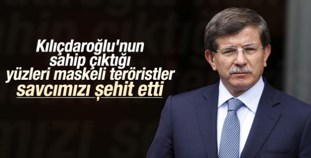 Davutoğlu: Kılıçdaroğlu'nun sahip çıktığı teröristler..