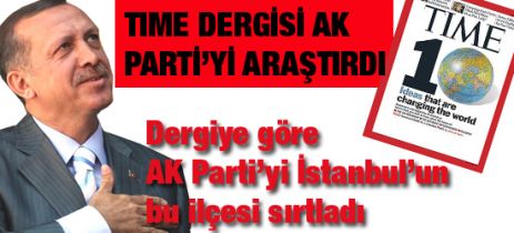 Dergiye Göre Ak Parti'yi İstanbul'un bu İlçelesi Sırtladı 