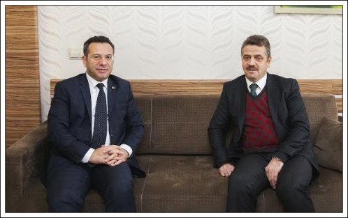 Diyarbakır Valisi Aksoy’dan Başkan Usta’ya ziyaret