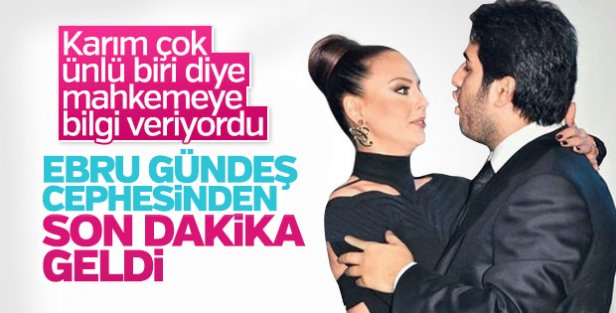Ebru Gündeş Reza Zarrab'dan boşanmıyor