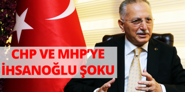 Ekmeleddin İhsanoğlu'ndan CHP ve MHP'ye ret