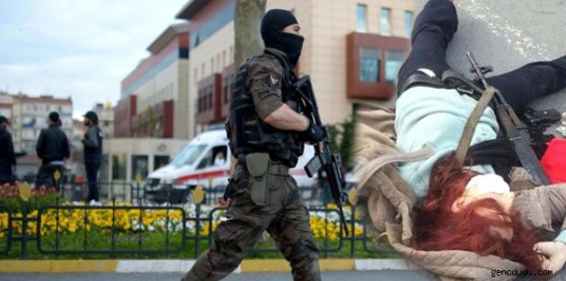 Emniyet'in Kalbine Saldıran Kadın Terörist, Her Yerde Aranıyordu