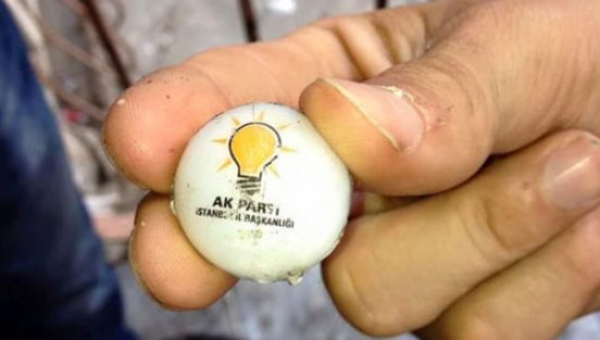 Emniyet'ten 'AK Parti logolu plastik mermi' açıklaması
