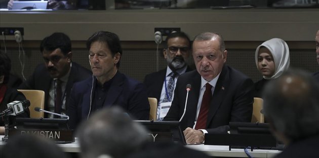 Erdoğan: Barış dini İslam'ı terörle bir araya getirmek çok büyük iftiradır