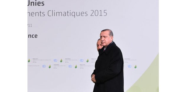 Erdoğan Paris'te konuştu