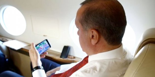 Erdoğan, Rıza Kayaalp'in Mücadelesini Uçakta Takip Etti