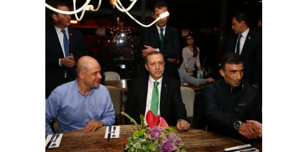 Erdoğan Sarıyerlilerle buluştu