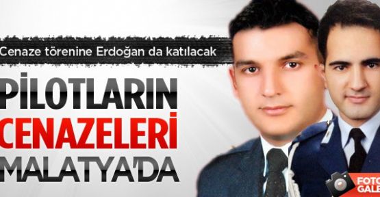 Erdoğan, şehit pilotlar için Malatya'ya gidiyor