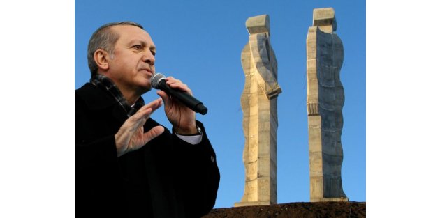 Erdoğan 'ucube' dediği heykel için tazminat ödeyecek