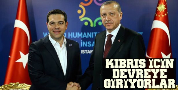 Erdoğan ve Çipras Kıbrıs sorununu görüşecek