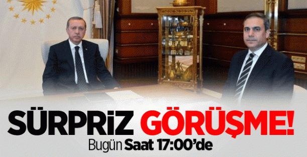 Erdoğan'dan Sürpriz Görüşme