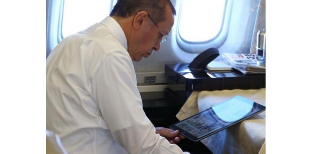 Erdoğan’ın fotoğrafındaki dikkat çeken ayrıntı