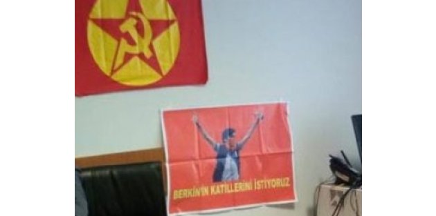 Eylemciler Berkin Elvan fotoğrafıyla propaganda yaptı