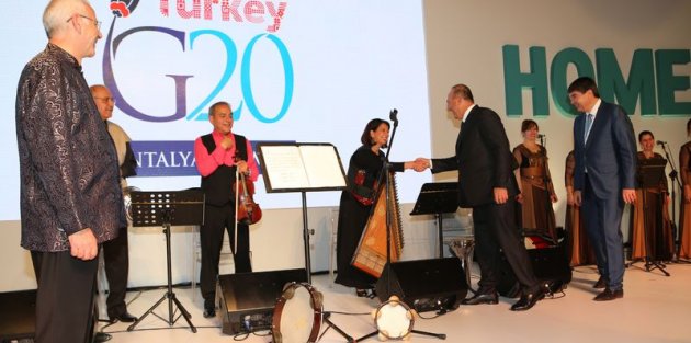 G20 Zirvesi öncesi 7 dilde konser