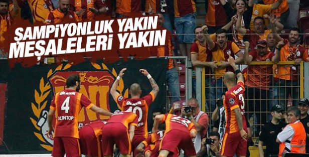 Galatasaray derbide Beşiktaş'ı mağlup etti