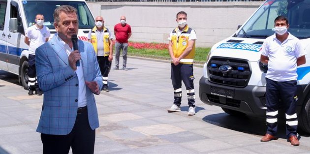 Gaziosmanpaşa Belediyesi ambulans filosunu güçlendirdi