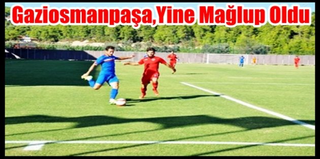 Gaziosmanpaşa, Manavgatspor'a 3-0 Mağlup Oldu