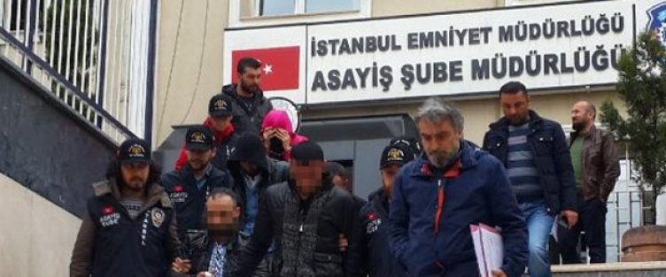 Gaziosmanpaşa'da 10 Kilo Kadın Saçıyla Yakalandılar