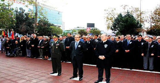 Gaziosmanpaşa'da Atatürk'ü Anma Töreni Yapıldı!