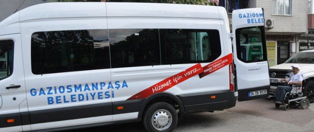Gaziosmanpaşa'da Engelli Vatandaşlara Ücretsiz Ulaşım Hizmeti Sağlıyoruz