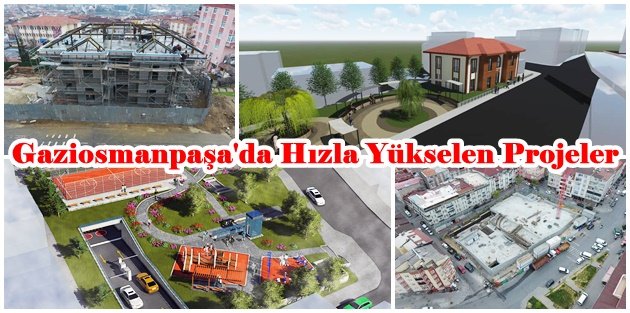 Gaziosmanpaşa'da Hızla Yükselen Projeler