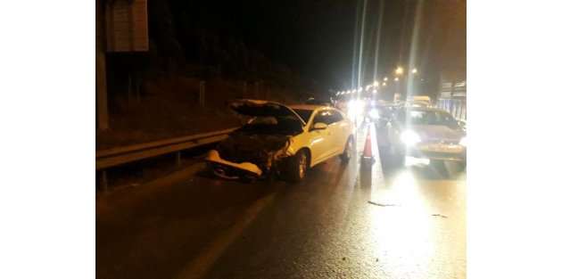 Gaziosmanpaşa'da kaza: Trafik durdu