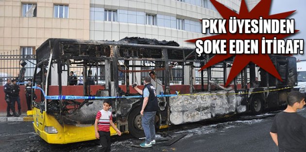 Gaziosmanpaşa'da yakılan otobüs olayında cemaat parmağı