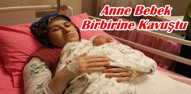 Gaziosmanpaşa'daki Yangın Nedeniyle Farklı Hastanelere Giden Anne Bebek Birbirine Kavuştu