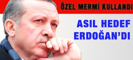 Hain saldırıda Erdoğan'a özel mermi!