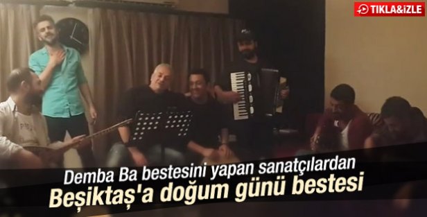 Hakan Altun'dan Beşiktaş'a doğum günü bestesi