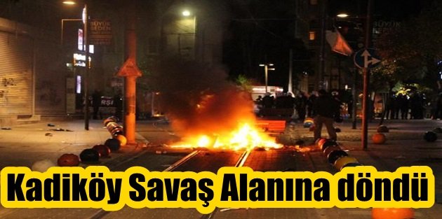 HDK-HDP Ortak IŞİD Protestosu Kadiköy'ü Savaş Alanına Çevirdi