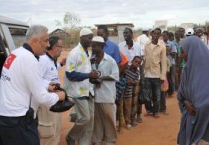 İBB Ekibi Somali’de Yardımlarını Sürdürüyor