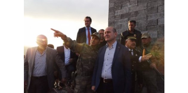 İçişleri Bakanı Soylu Tendürek Dağı'na çıktı