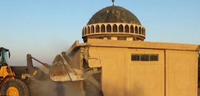 IŞİD 3 bin yıllık kenti dozerlerle yıkıyor