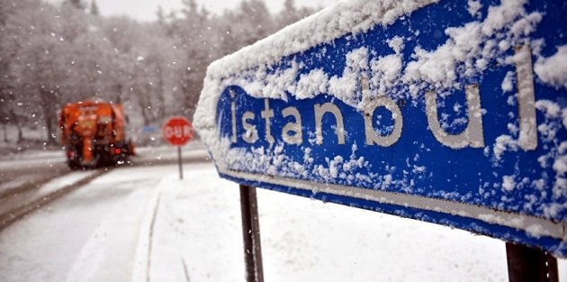 İstanbul 3 gün kar ve fırtınanın etkisinde kalacak
