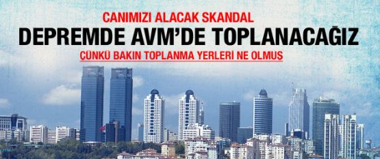 İstanbul depremi için büyük skandal