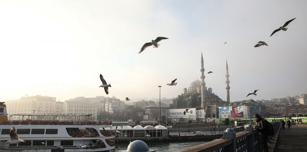 İstanbul soğuk ve yağışlı sistemin etkisine girdi