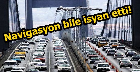 İstanbul trafiği dünya listelerini altüst etti!