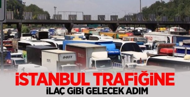 İstanbul trafiğini rahatlatacak çözüm!