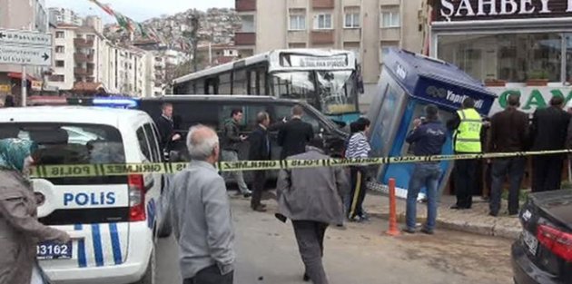 İstanbul'da bir halk otobüsü dehşeti daha!