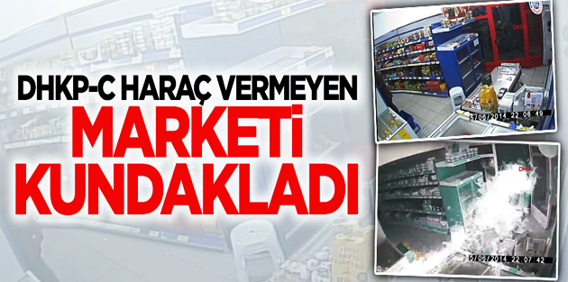 İstanbul'da Haraç vermeyen market kundaklandı
