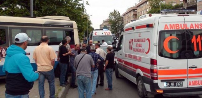 İstanbul'da minibüsçü dehşeti: 7 yaralı