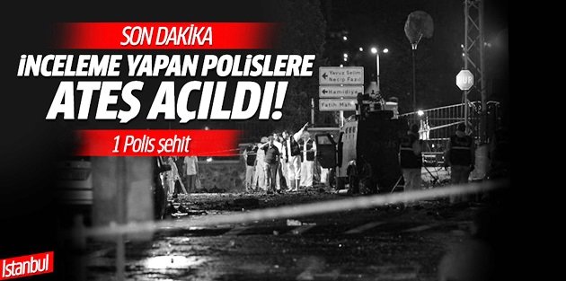 İstanbul'da saldırı sonrası çatışma