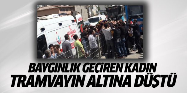 İstanbul'da tramvay durağında dehşet