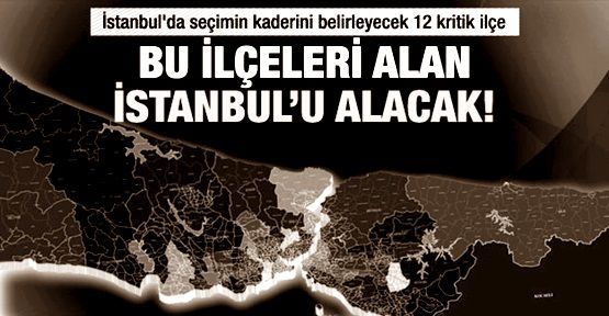 İstanbul'u Değiştirecek 12 İlçe